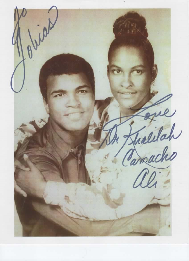 Muhammed Ali and Wife